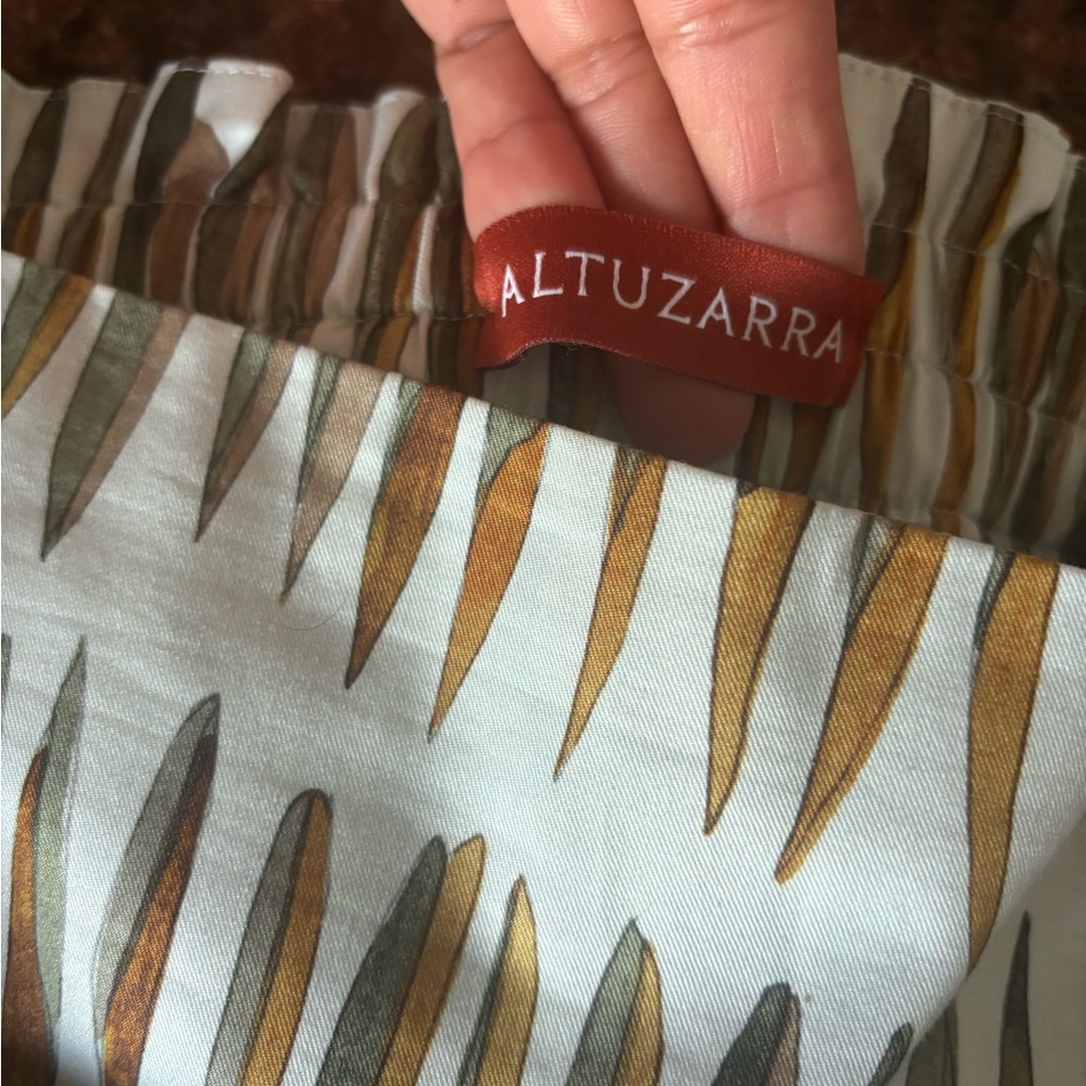 Altuzarra hiroki skirt in the murmur brushed leaves print - Picture 2 of 16